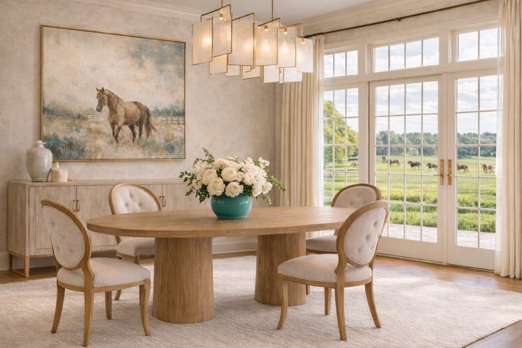 luxury dining room